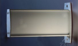 ASPPWGAS300x300mm - stříbrný elox/kovová víka